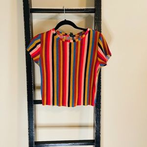 Wild Fable Multi Crop Top (Pair of a Set)